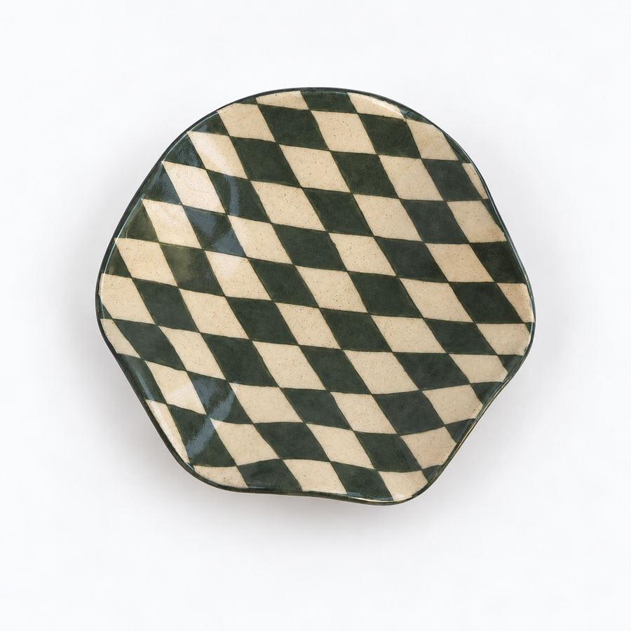 vague losange vert dish 03
